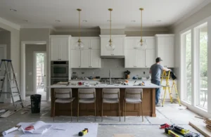 Austin home improvement contractors remodeling a kitchen in 2025