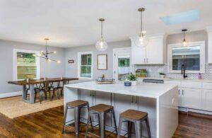 Expert design and split level kitchen remodel in Austin tailored to your home.