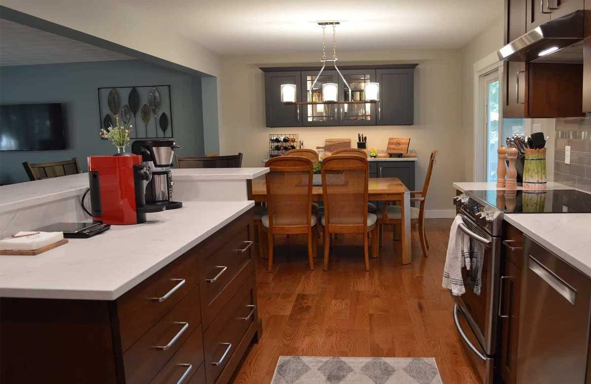Trusted team for split level kitchen remodel in Austin with modern solutions.