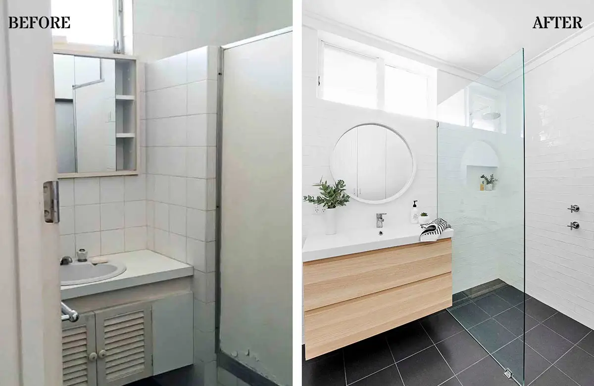 Before & After Showcase of a Stunning Round Rock Bathroom Renovation