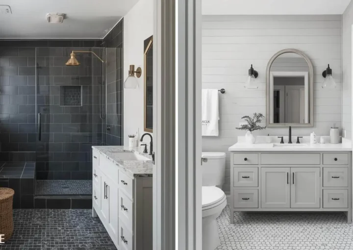 90s Bathroom Remodel Before and After in Austin for Master Bathrooms