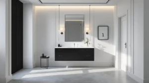 Bathroom Designs With Black Vanity for Modern Homes