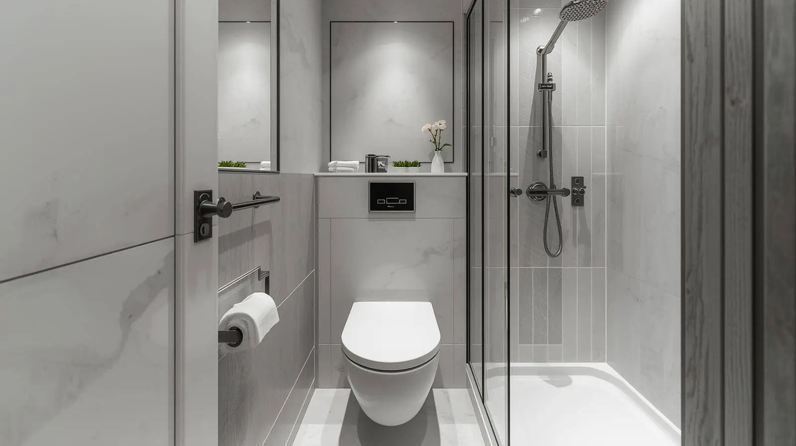 Small Bathroom Designs With Shower and Toilet