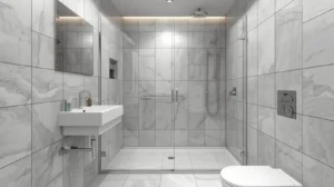 Bathroom Remodel Ideas Small Space With Large Tiles