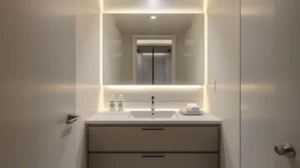 Bathroom Remodel Ideas Small Space With Large Mirror