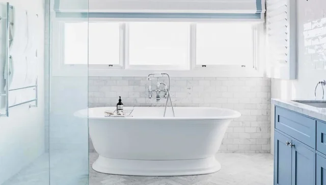 5x7 Bathroom with Walk-In Shower Layout | Space Saving Design & Dimensions Guide