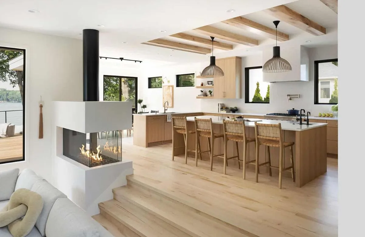 1970's Split Level Kitchen Remodel | Nuhorizon Experts