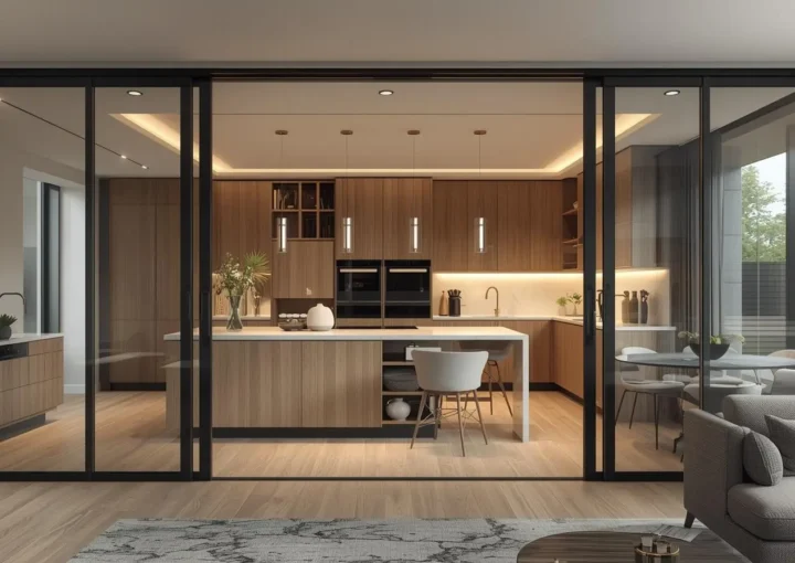 Closed Kitchen Design Trend Comeback in Modern Homes