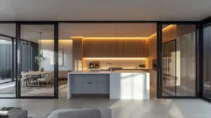Modern Closed Kitchen Remodeling Design Idea