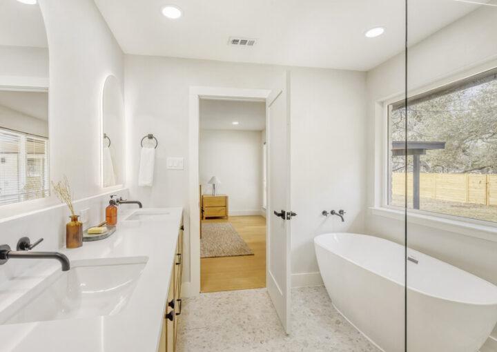 Accessible Bathroom Remodel Austin Cost | Full Home Remodel Balcones Club Dr